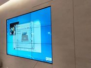 Anunciando a definição interna video da polegada HD 4k da exposição de parede do LCD da moldura estreita 49