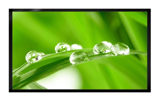 55 polegadas Digital Signage LCD Publicidade Display 10 Pontos Multi-Touch Montado na Parede
