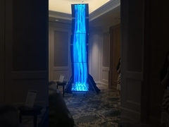 Quiosque de Sinalização Digital com Tela OLED e Suporte de Chão para Publicidade