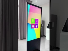 43 55 assoalho de 65 polegadas que está o Lcd que anuncia a exposição Media Player de Hd Lcd do quiosque do totem do Signage de Digitas