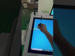 Smart duplo ecrã AIO pódio de reuniões 32 