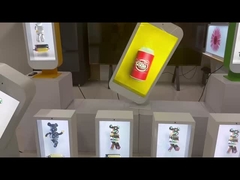 Caixa de Hologramas 3D de 22 polegadas Vitrine LCD transparente