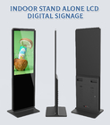 A indicação digital de FHD UHD LCD seleciona o quiosque da propaganda de tela táctil da caixa SPCC do metal