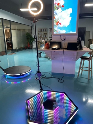Display Holográfico 3D Rotativo Automático 360 Graus Selfie Photo Booth