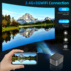 Full HD 1080P 4K Home Theater Projector Smart Android WIFI Vídeo 3D
