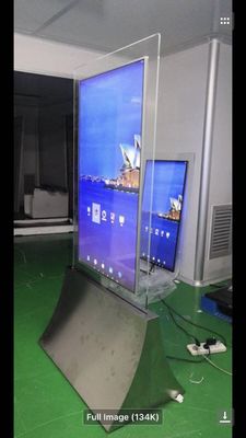 TFT-LCD sinalização digital unilateral Zic revestido corpo de aço com sistema de arrefecimento ar-condicionado