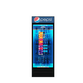 Refrigerador transparente comercial da tela do Lg Lcd com congelador único Media Player