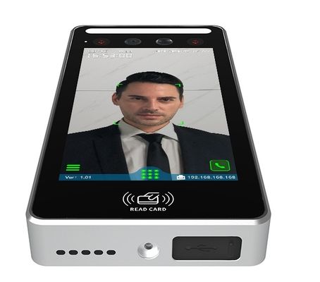 5 polegadas reconhecimento facial dinâmico tempo de atendimento controlador de acesso Linux 2024 novo