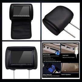 Tela táctil 9 monitor USB do resto da cabeça do banco traseiro do reprodutor de DVD HD do telhado do carro da polegada/SD