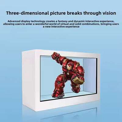 Caixa de Hologramas 3D de 22 polegadas Vitrine LCD transparente