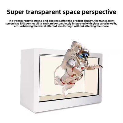 Caixa de Hologramas 3D de 22 polegadas Vitrine LCD transparente
