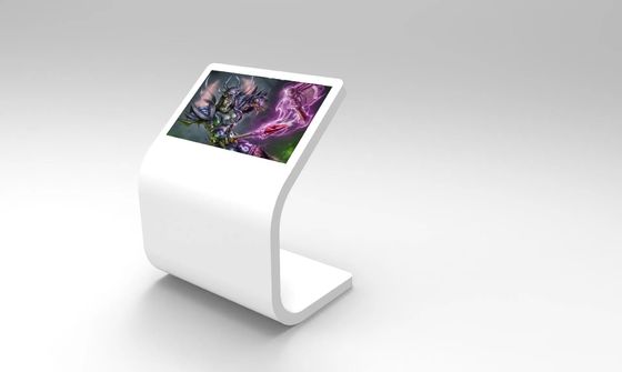 Quiosque com tela sensível ao toque de 43 polegadas com resolução de 1920x1080 e brilho de 400CD/M2