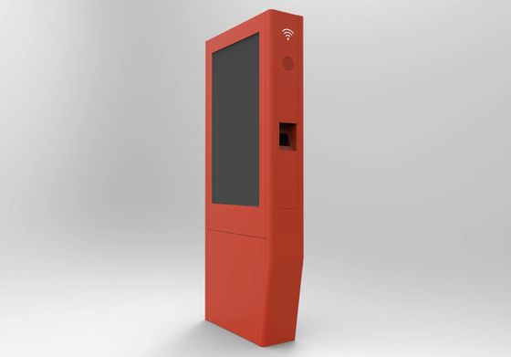 Quiosque com tela sensível ao toque capacitiva de 55 polegadas, resolução 1920x1080