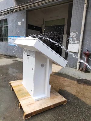 Quiosque de sinalização digital exterior de 49 polegadas com resolução 1920x1080