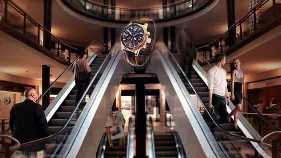 Display de publicidade de holograma 3D Wifi