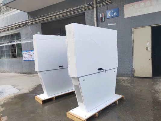 Sinalização digital de piso exterior