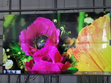 cremalheira da solução 4k/parede video 49 moldura zero fixada na parede um toque infravermelho de 55 polegadas