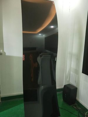 3mm 55&quot; 400cd/m2 1920x1080 curvou o painel LCD flexível