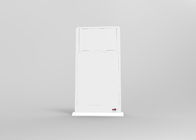 AC240V assoalho branco de uma cor de 32 polegadas que está o quiosque digital do signage do LCD com suporte do folheto