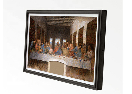 quadro eletrônico de madeira da foto de 21.5In Digita