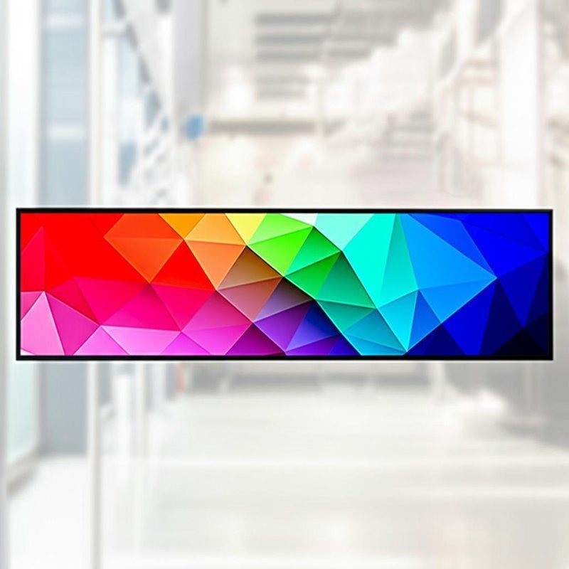 Display LCD estendido de 86 polegadas com resolução de 1920 * 1080 e brilho de 400CD / M * 2 para bar de hotel e uso comercial