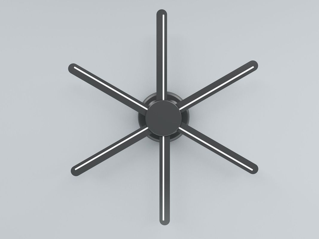 Display de publicidade de holograma 3D Wifi