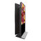 55 inch Floor Stand Double Sides black color Lcd 3g bank  digital signage