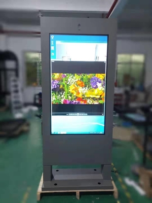TFT-LCD sinalização digital unilateral Zic revestido corpo de aço com sistema de arrefecimento ar-condicionado