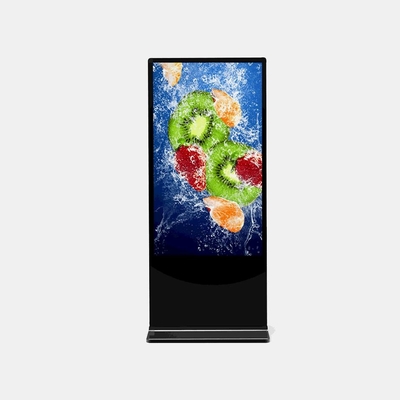 A indicação digital de FHD UHD LCD seleciona o quiosque da propaganda de tela táctil da caixa SPCC do metal