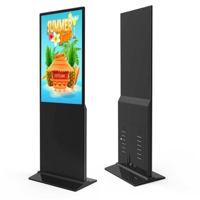 Android WIFI de chão com sinalização digital LCD display de publicidade IPS tela sensível ao toque