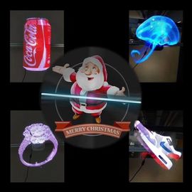 1920x1080 o holograma holográfico da exposição da definição 3D ventila com função de WIFI Bluetooth