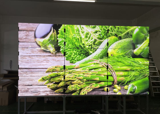 Da parede video 1.8mm da tevê da polegada 500nits LG da montagem 250W 55 moldura fixada na parede