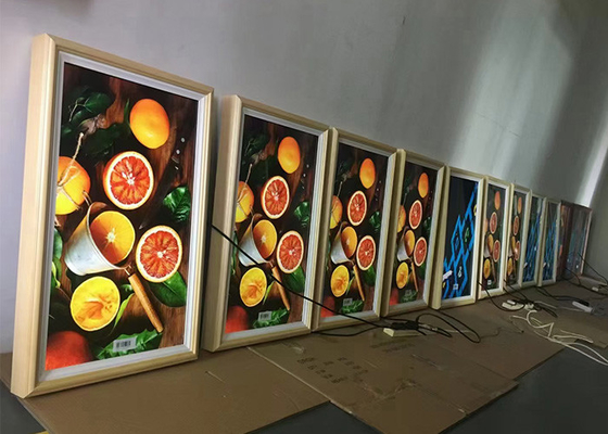 18.5/21/32/42 Inch Frame Fotográfico Digital Signage Publicidade Display Para Display NFT