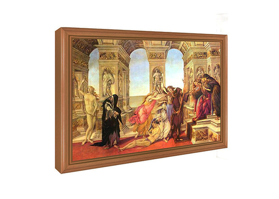 Elevador Android que anuncia a arte do quadro NFT da foto de Media Player Digital 32 polegadas